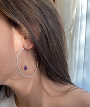 Load image into Gallery viewer, The Dangling Amethyst Earring
